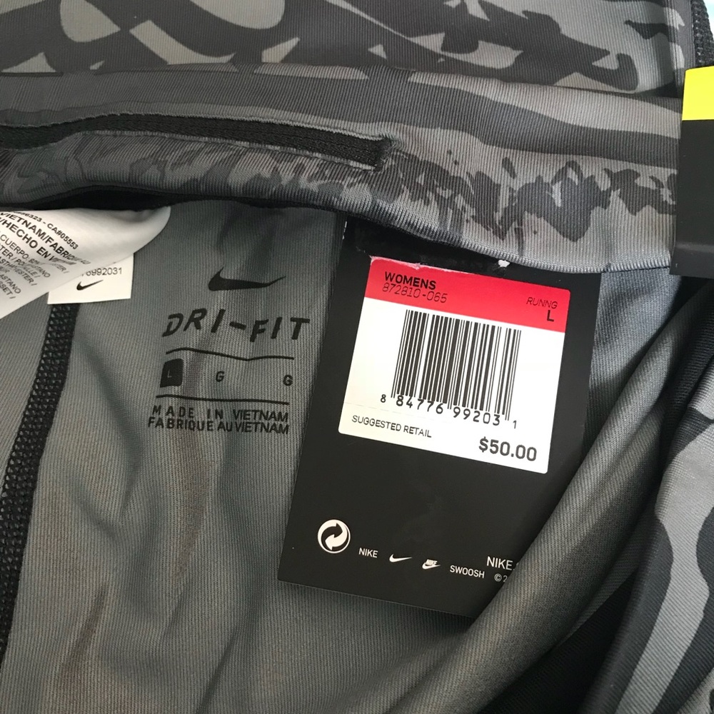 Nike Power Essential Running Crops Size L - Picture 6 of 6